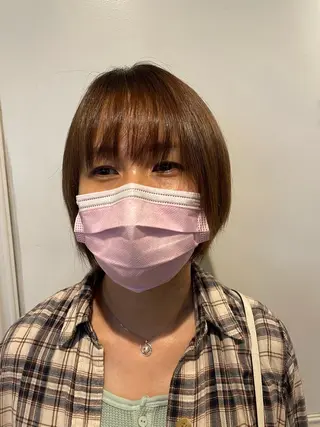 ショート SARA古賀店 かすみ🐬🩵のヘアスタイル