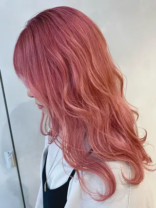 ロング カラー M IIのヘアスタイル