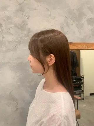 セミロング BLUCK所属・優衣 /山形/ BLUCK hairのヘアスタイル