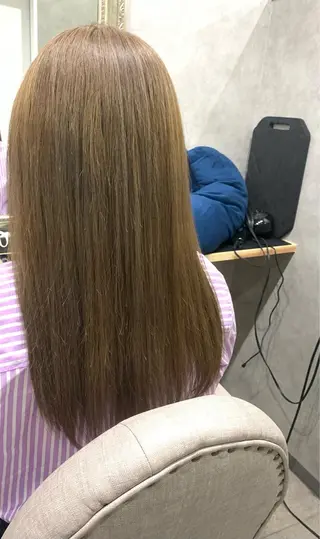 ロング カラー ゆきな 育休中のヘアスタイル