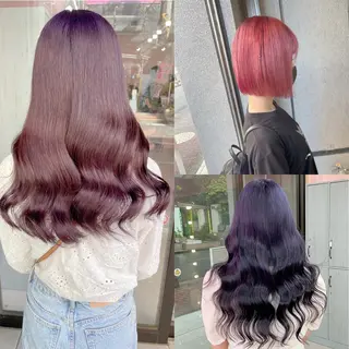 ミディアム カラー メンズ特化/パーマ/ 骨格矯正カット/真人のヘアスタイル