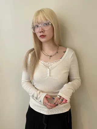 カラー sasa ササのヘアスタイル