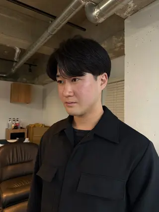 メンズ kaede/ 韓国 メンズパーマのヘアスタイル