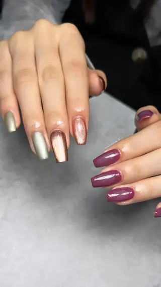 ネイル 関山 志乃のネイルデザイン