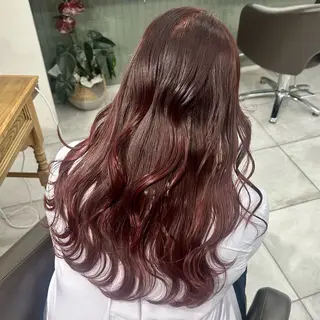 セミロング カラー ブリーチなし/レイヤ ー特化🌈Tommyのヘアスタイル