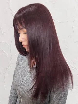 ロング カラー men's&ladys J'sGrace【メンズアンドレディース ジェイズグレイス】所属・🌻J'sGrace /JUMA🌻のヘアスタイル