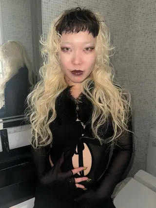 ロング カラー ヘアアレンジ MIYU/ニュアンス /艶カラーのヘアスタイル