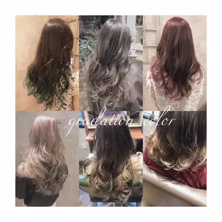 セミロング リンネ 甲東園のヘアスタイル