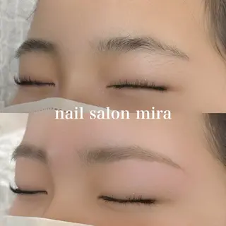 アイブロウ nail salon Mira所属・Mira 木下 唯加の眉毛・アイブロウイメージ