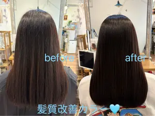 ロング カラー ✨ショート/ボブ 縮毛矯正✨アキラのヘアスタイル