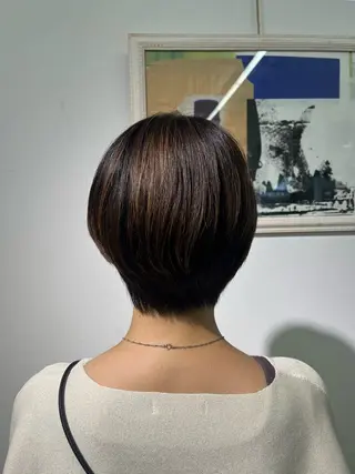 ショート Kisai  BUZZ所属・波多野 芽衣のヘアスタイル