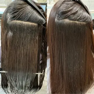 ロング こうき/前髪割れ癖 改善/カット/カラーのヘアスタイル