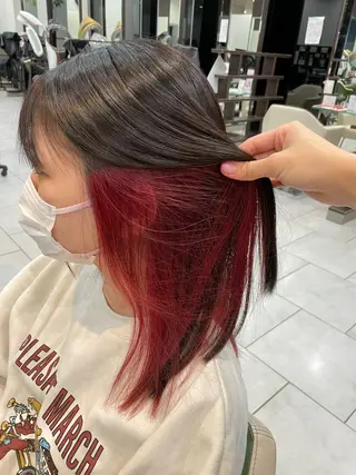 ロング カラー PROGRESS Harukiのヘアスタイル
