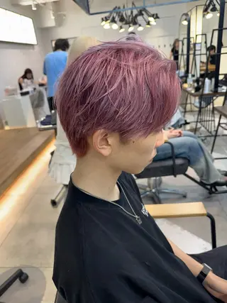 ショート カラー 💘𝖕𝖎𝖓𝖐 ʜᴀɪʀ💘KAIのヘアスタイル