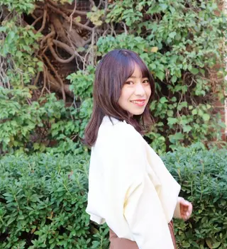 ミディアム 美髪✨LAKOLA  池袋✨のヘアスタイル