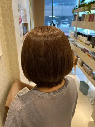 ショート 縮毛矯正💎/ 美髪ストレート🫧のヘアスタイル