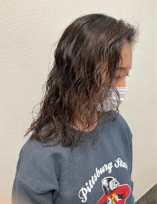 ミディアム パーマ 🌼こやま かおり🌼のヘアスタイル