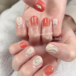 ネイル SOL NAILのネイルデザイン
