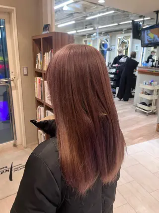 ロング カラー dogstar小林諒 レイヤー/パーマのヘアスタイル