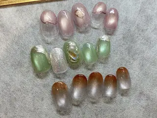 ネイル 𝐸𝐴𝑅𝑇𝐻 𝐶ℎ𝑖𝑘𝑎のネイルデザイン