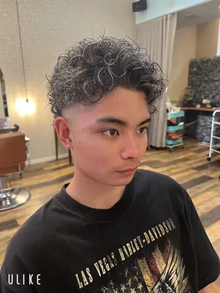 パーマ メンズ Glimpse  大濠店所属・赤嶺/メンズカット メンズパーマのヘアスタイル