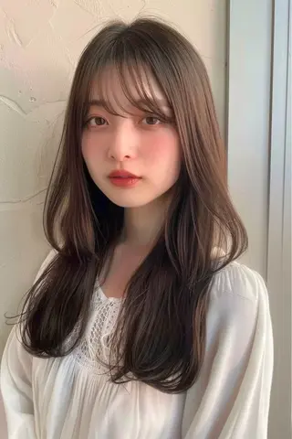 ロング カラー 学割クーポンあり/ 透け感カラーYUTOのヘアスタイル