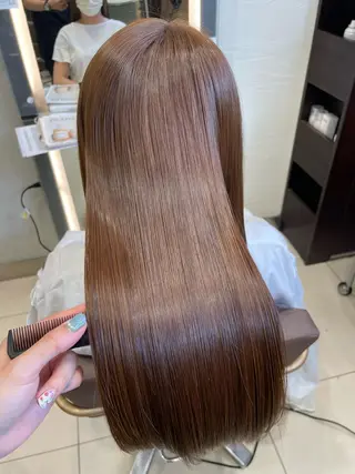 ロング 美髪×縮毛矯正 水上真由美😘のヘアスタイル