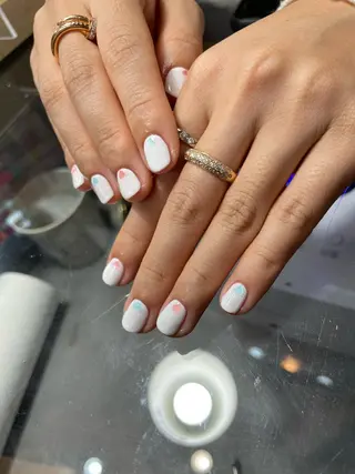 ネイル 🫧Sunrich lu🤍のネイルデザイン