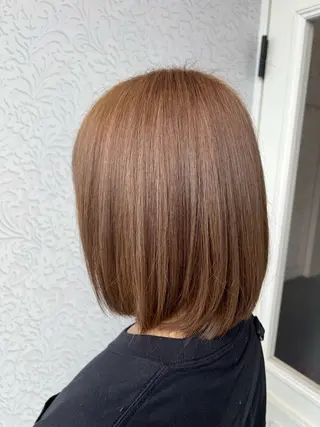 ミディアム カラー 小澤 弘美のヘアスタイル