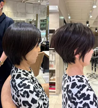 ショート カラー 高橋 佳愛のヘアスタイル