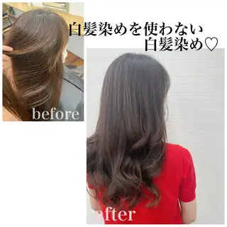 セミロング GRANLUSSO 〜グランルッソ駅前店所属・木口 嘉美のヘアスタイル