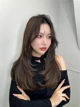 ロング カラー ワンホンヘア ケラチン/Kaitoのヘアスタイル
