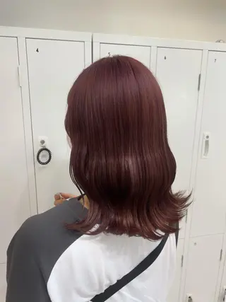 セミロング カラー collet矢島/ ブリーチ指名No.1のヘアスタイル