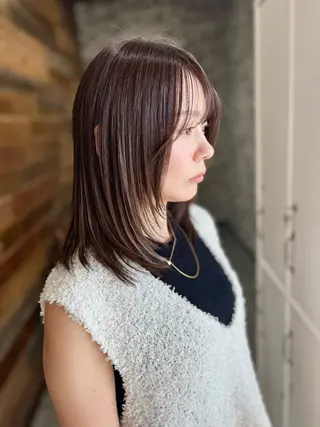 ミディアム Welila by haku所属・Yuuki ウェリラバイハクのヘアスタイル