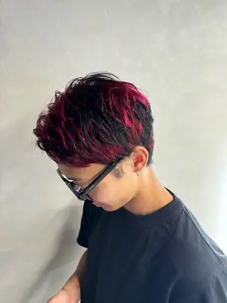 ミディアム カラー 🩷最強ハイトーン 🌷chan🎀のヘアスタイル