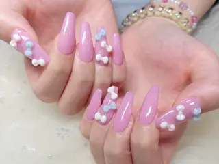 ネイル H3 Nail Tsuki🦋💙のネイルデザイン