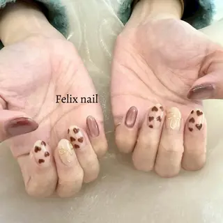 ネイル フェリックスネイル 大人綺麗/トレンドのネイルデザイン