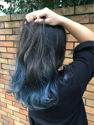 ミディアム セミロング ロング カラー 韓国ヘア🤍髪質改善 🇰🇷AKANEのヘアスタイル