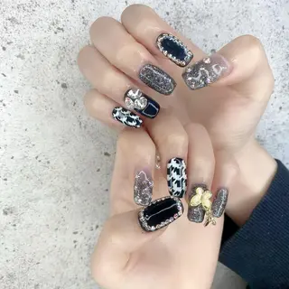 セミロング カラー パーマ ヘアアレンジ メンズ キッズ ネイル マツエク・マツパ Salon Ｋのネイルデザイン