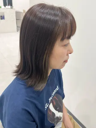 カラー N°Elune みゆきのヘアスタイル