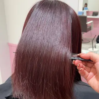 ミディアム カラー 🎀ミルクティー/暖 色×レイヤー/マリアのヘアスタイル