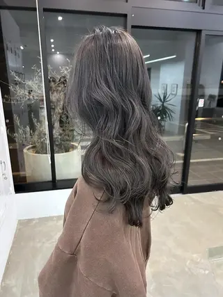 ロング カラー Nought etre 西金沢のヘアスタイル