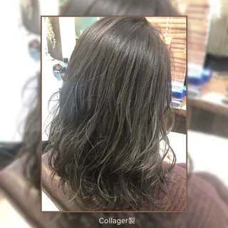 ミディアム カラー 💫髪質改善矯正 MIHO💫のヘアスタイル