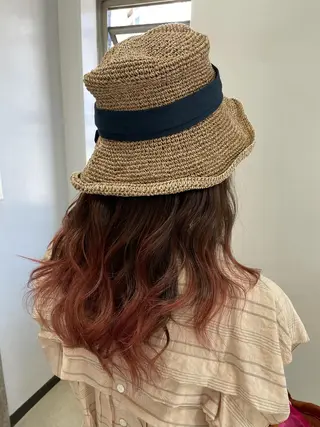 ロング カラー ヘアアレンジ salowin新宿East3階所属・艶美髪/髪質改善 /縮毛矯正/木元渓太のヘアスタイル