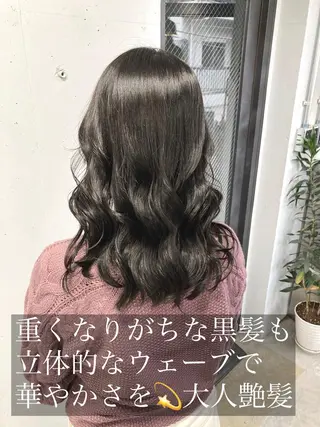 セミロング lok[ロク] 高田馬場のヘアスタイル