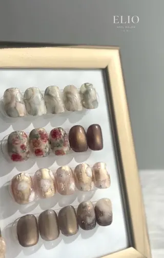 ネイル Elio所属・Elio 国泰寺のネイルデザイン