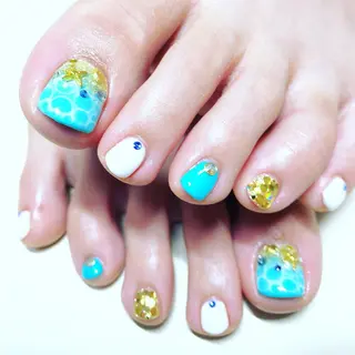 ネイル ネイル/耳つぼ /新ホワイトニングのネイルデザイン