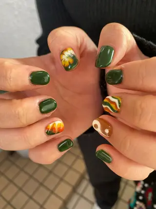 ネイル niconail 千歳烏山店所属・niconail 🧣ayu 📍烏山のネイルデザイン