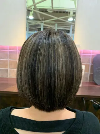 ショート カラー Be-COOL新札幌所属・佐藤 舞のヘアスタイル