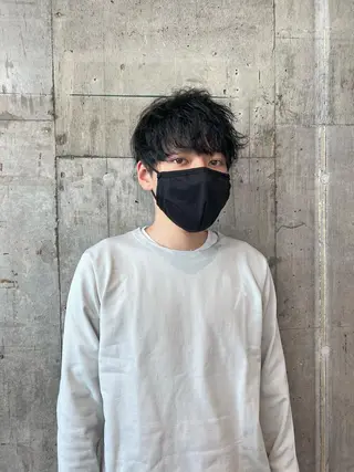 ショート カラー パーマ メンズ メンズパーマ /SUNAOのヘアスタイル